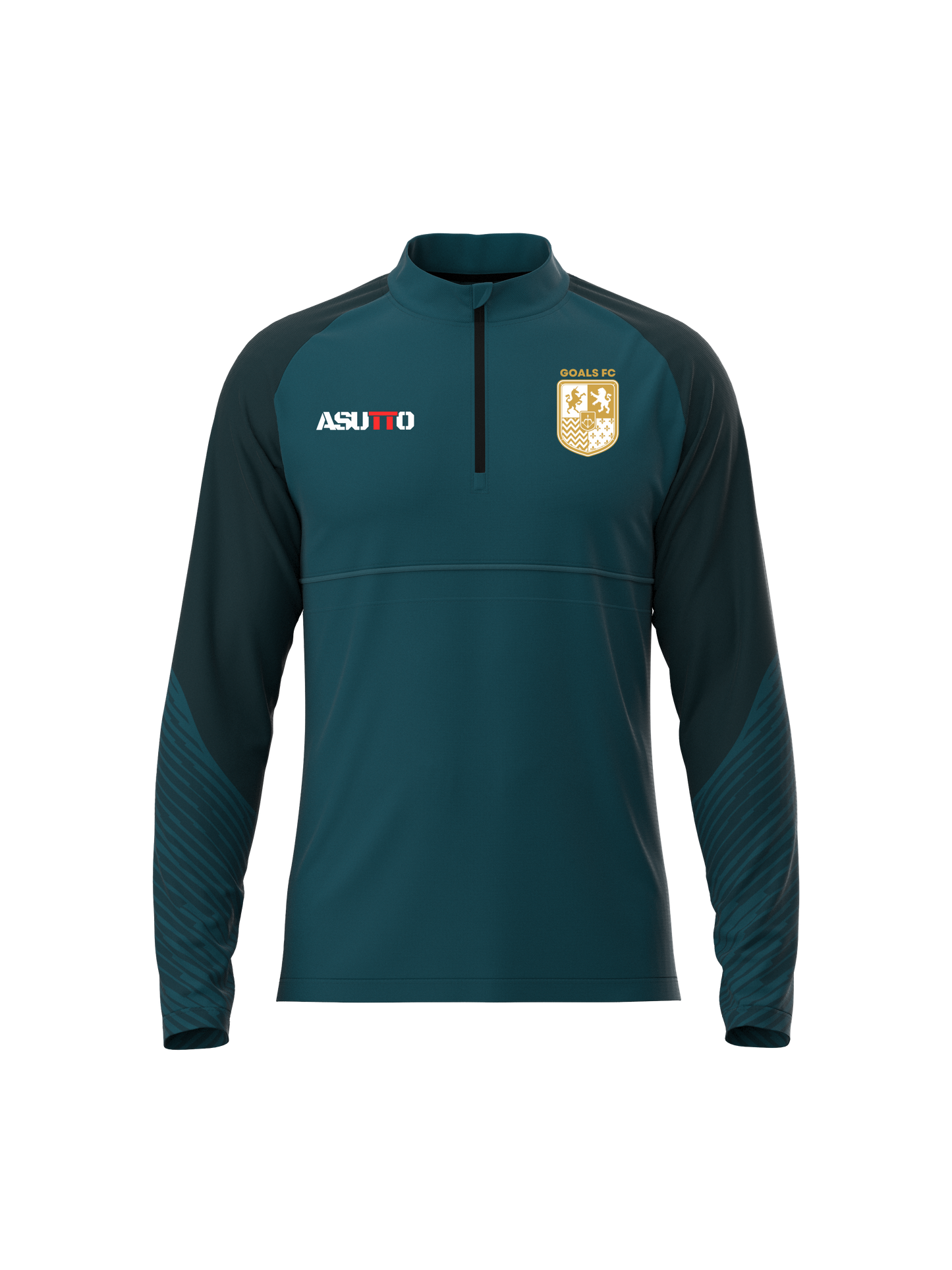 DNA ATHLETE Custom Team Quarter Zip Jumper – Personalized Name & Number, Premium Sportswear-ASTE56-10