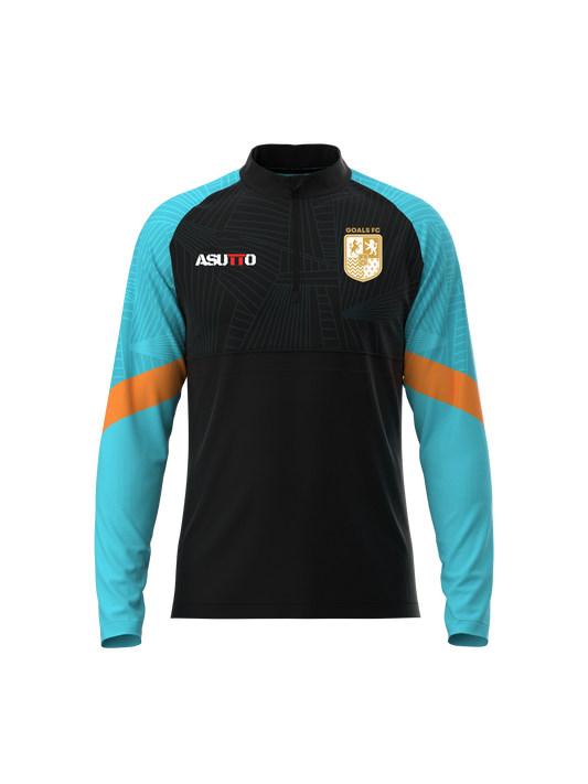 DNA ATHLETE Custom Team Quarter Zip Jumper – Personalized Name & Number, Premium Sportswear-ASTE56-12