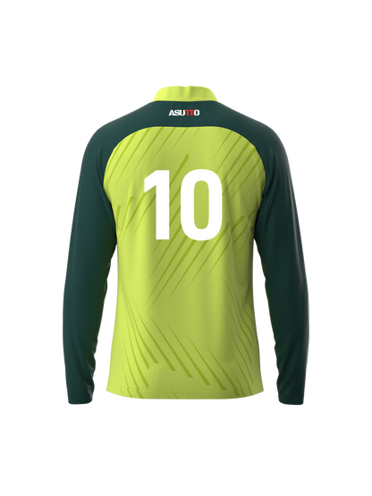 DNA ATHLETE Custom Team Quarter Zip Jumper – Personalized Name & Number, Premium Sportswear-ASTE56-14