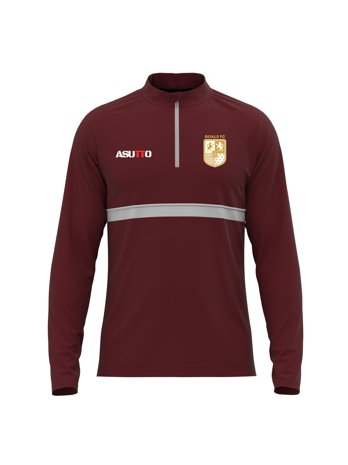 DNA ATHLETE Custom Team Quarter Zip Jumper – Personalized Name & Number, Premium Sportswear-ASTE56-1