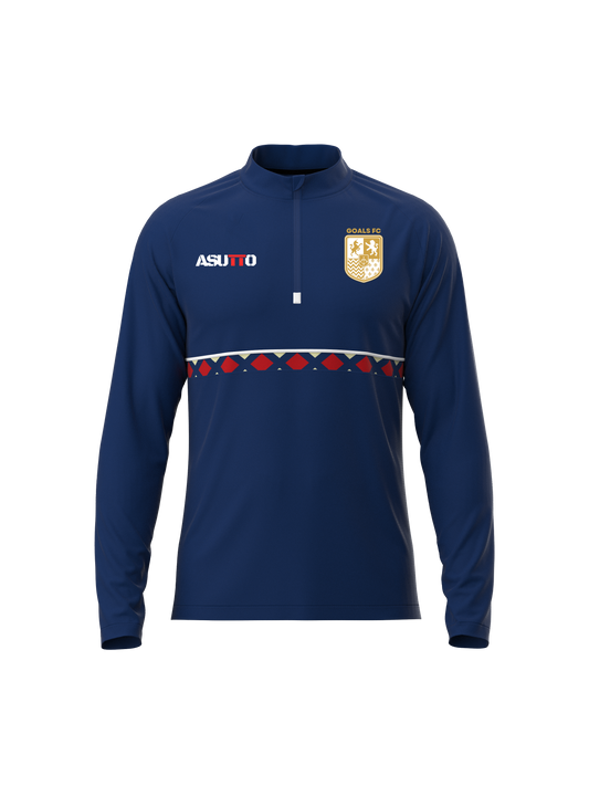 DNA ATHLETE Custom Team Quarter Zip Jumper – Personalized Name & Number, Premium Sportswear-ASTE56-23