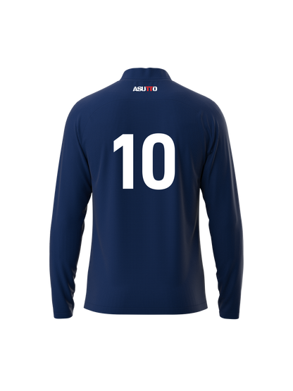 DNA ATHLETE Custom Team Quarter Zip Jumper – Personalized Name & Number, Premium Sportswear-ASTE56-23