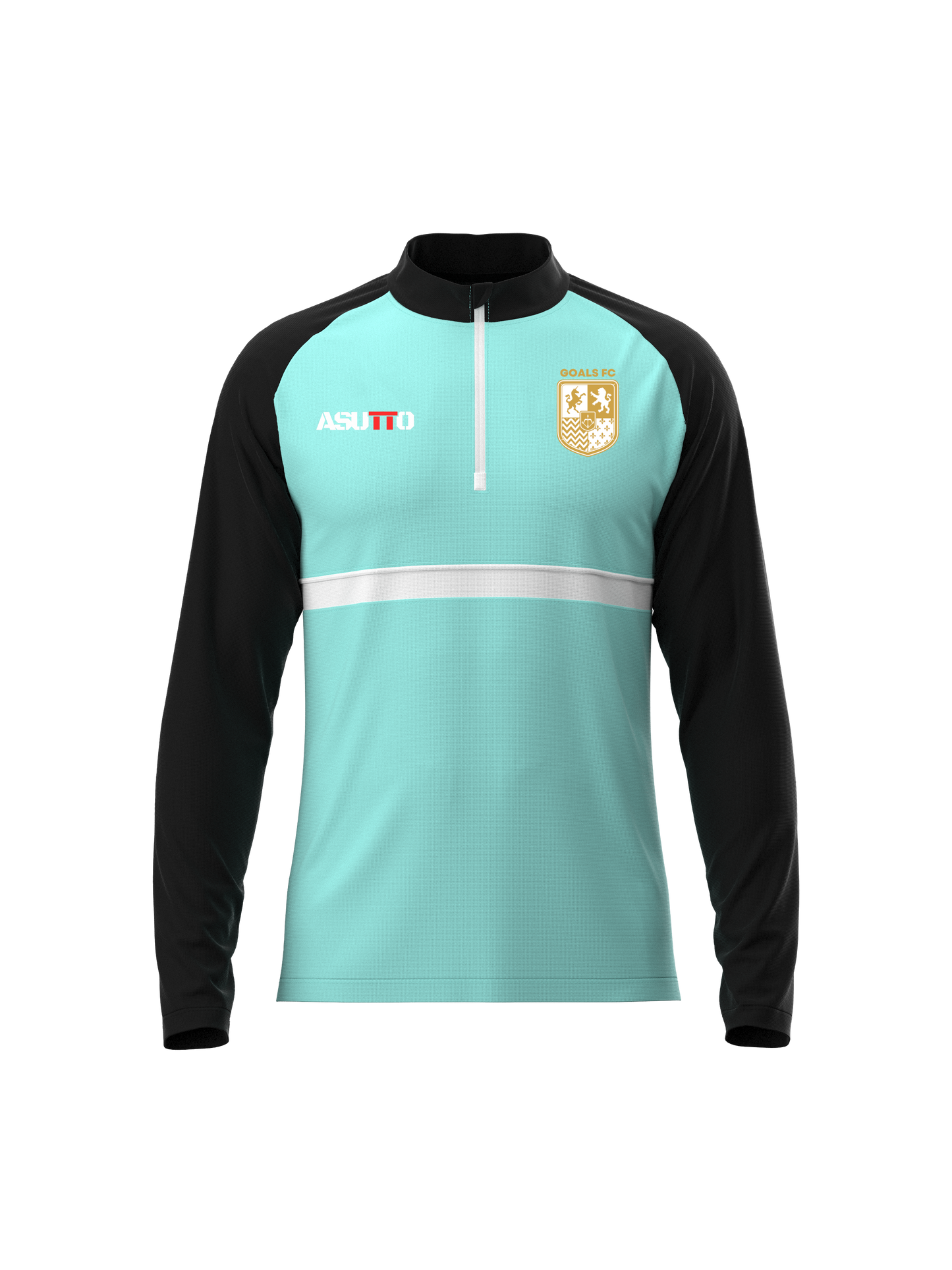 DNA ATHLETE Custom Team Quarter Zip Jumper – Personalized Name & Number, Premium Sportswear-ASTE56-25