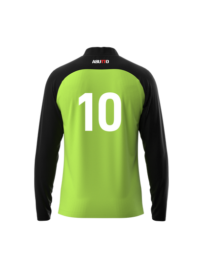 DNA ATHLETE Custom Team Quarter Zip Jumper – Personalized Name & Number, Premium Sportswear-ASTE56-26