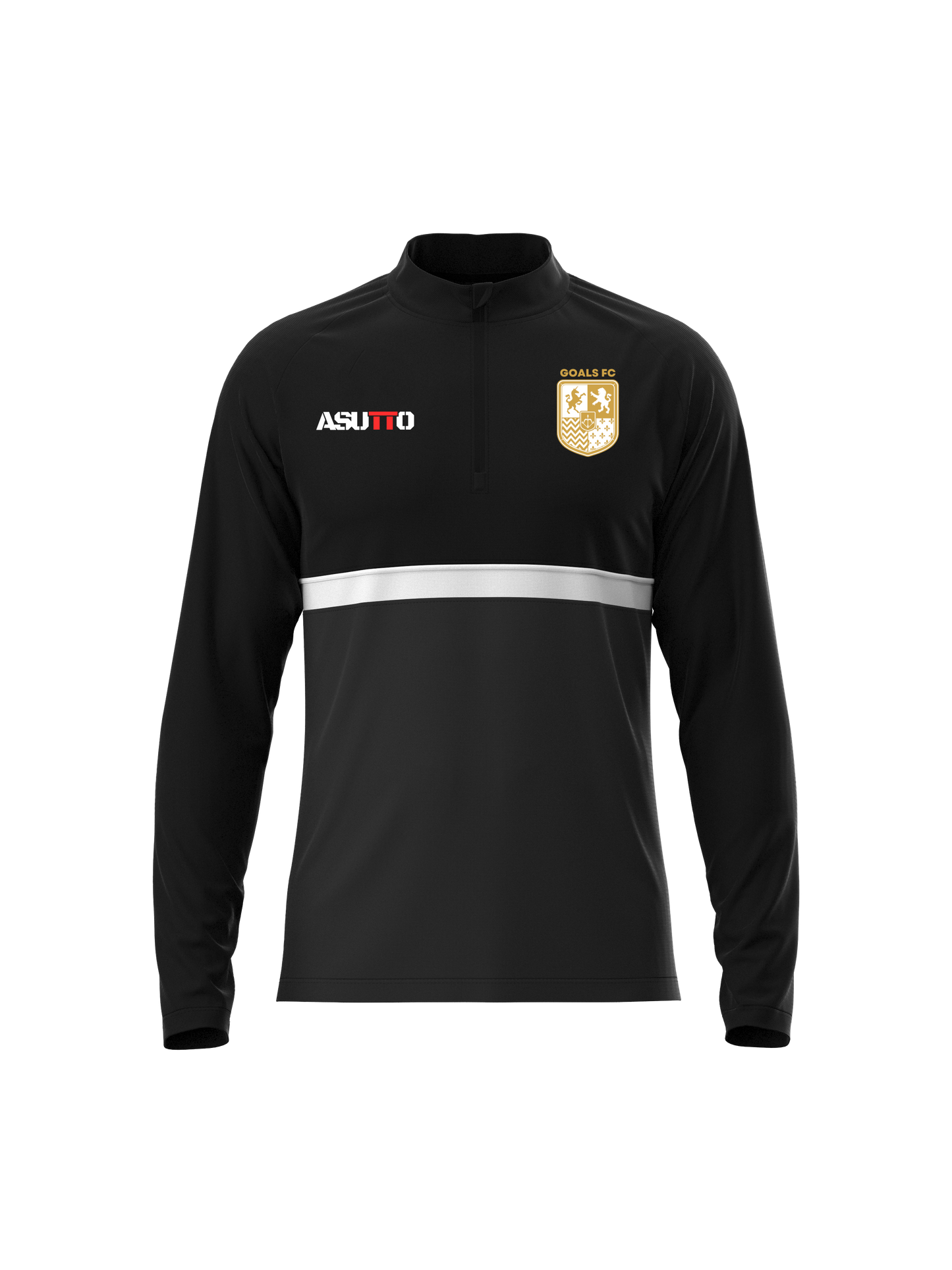 DNA ATHLETE Custom Team Quarter Zip Jumper – Personalized Name & Number, Premium Sportswear-ASTE56-30