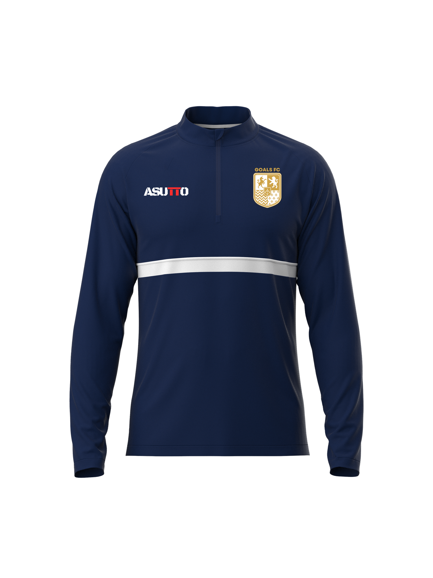 DNA ATHLETE Custom Team Quarter Zip Jumper – Personalized Name & Number, Premium Sportswear-ASTE56-32