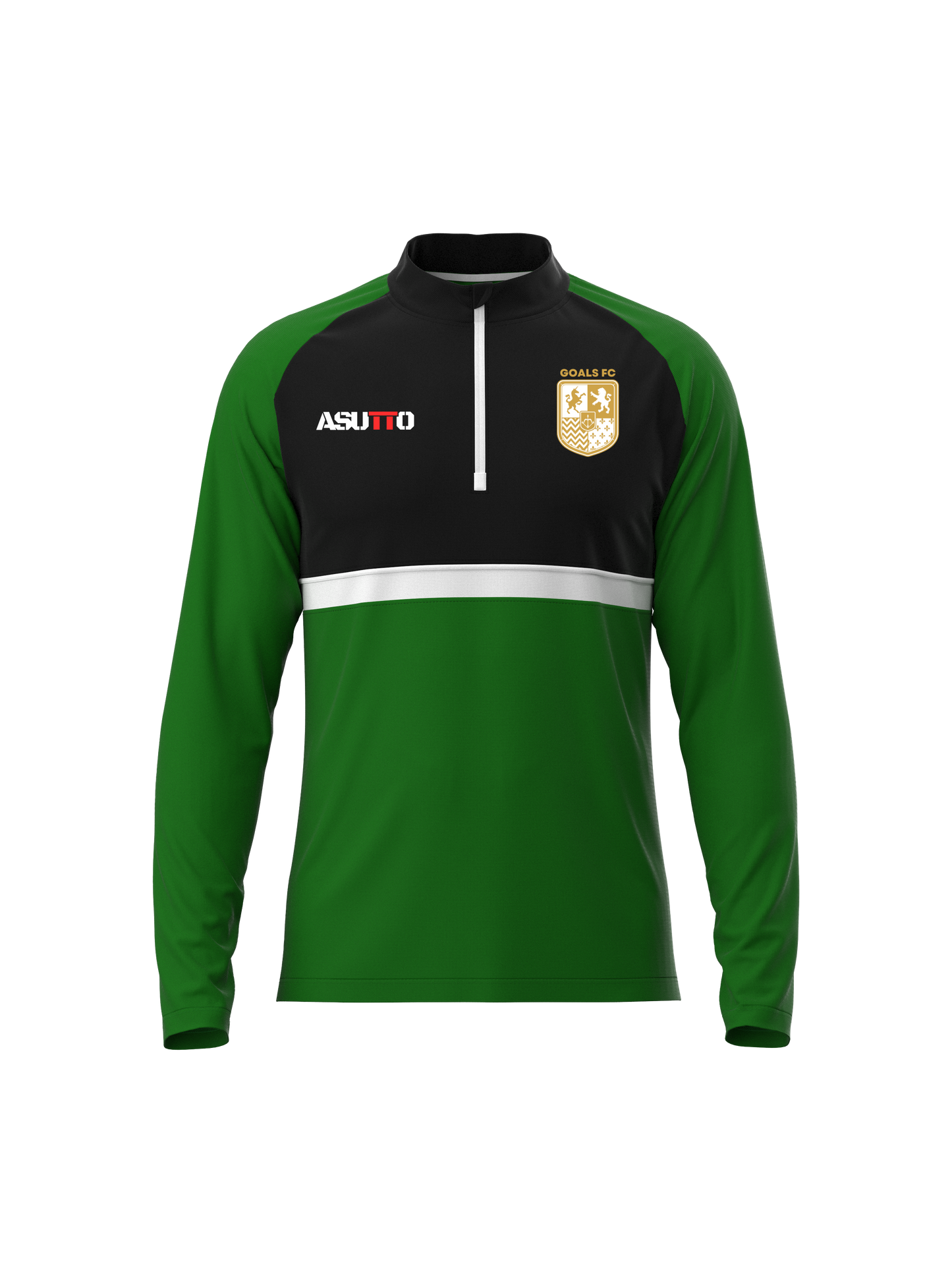 DNA ATHLETE Custom Team Quarter Zip Jumper – Personalized Name & Number, Premium Sportswear-ASTE56-33