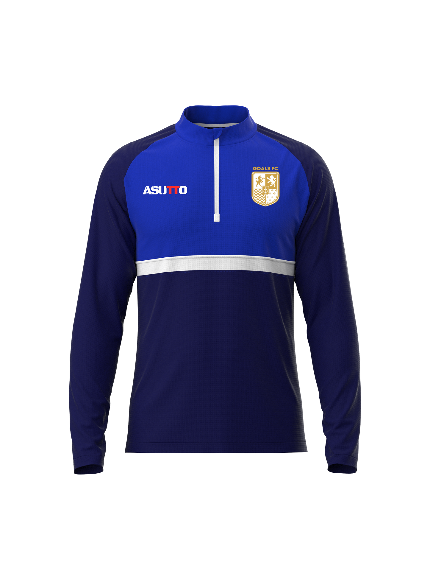 DNA ATHLETE Custom Team Quarter Zip Jumper – Personalized Name & Number, Premium Sportswear-ASTE56-34