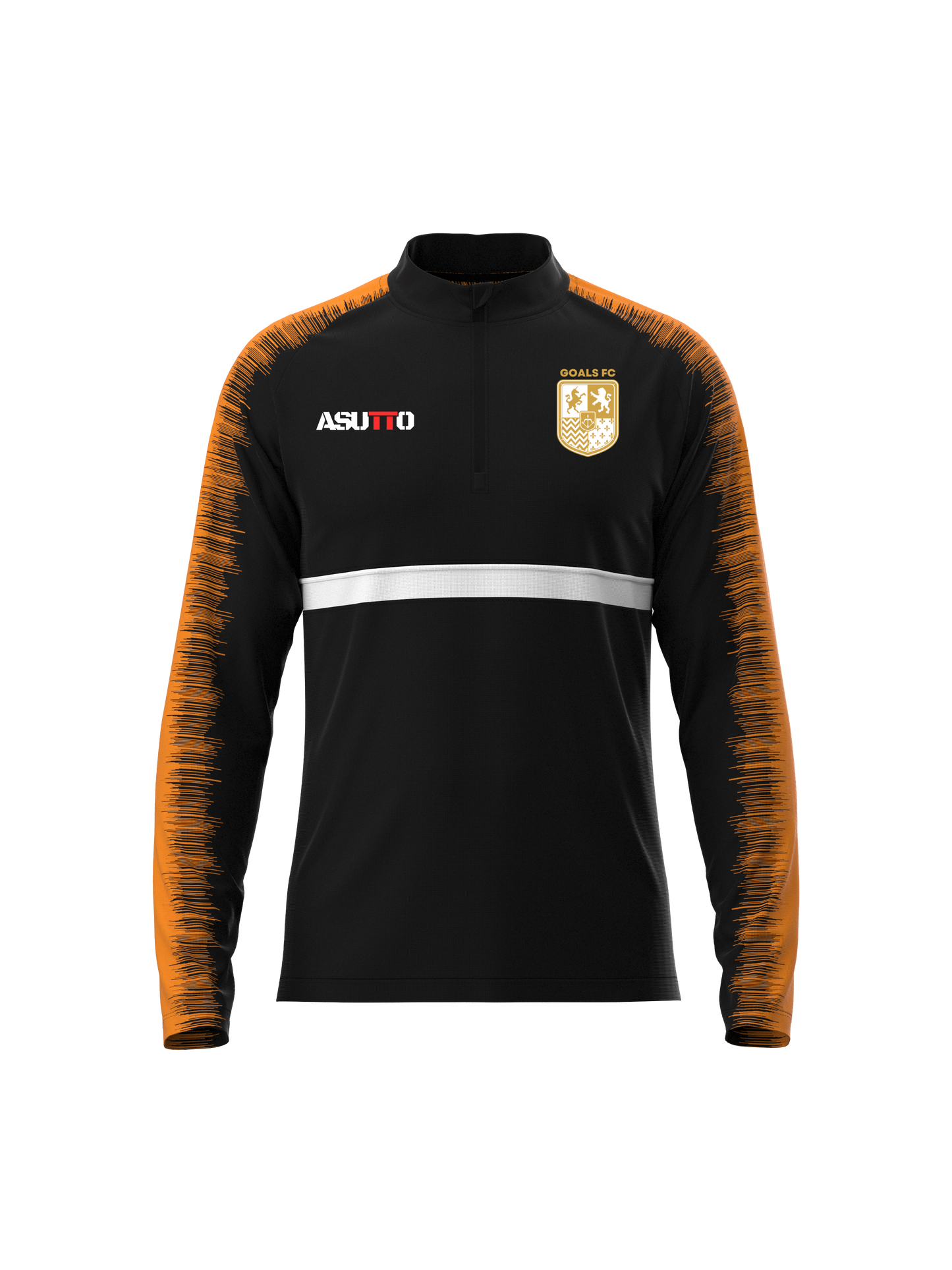 DNA ATHLETE Custom Team Quarter Zip Jumper – Personalized Name & Number, Premium Sportswear-ASTE56-39