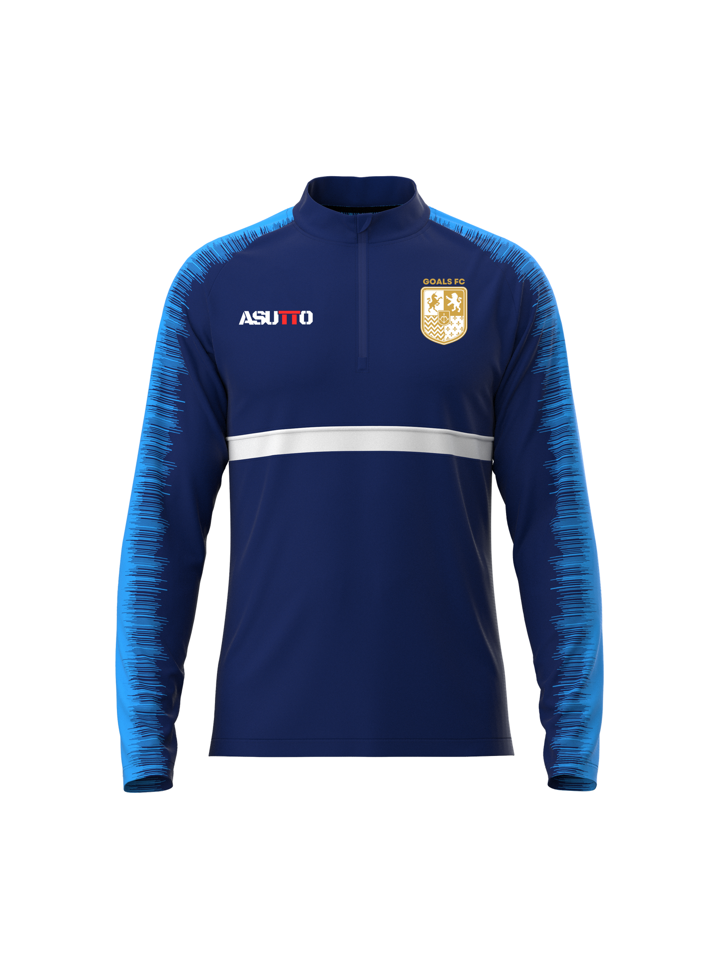 DNA ATHLETE Custom Team Quarter Zip Jumper – Personalized Name & Number, Premium Sportswear-ASTE56-40