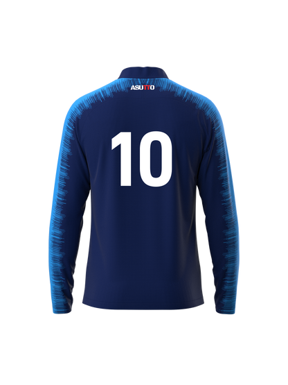 DNA ATHLETE Custom Team Quarter Zip Jumper – Personalized Name & Number, Premium Sportswear-ASTE56-40