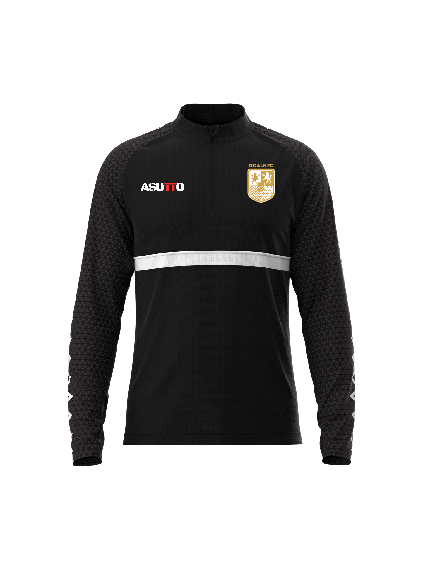 DNA ATHLETE Custom Team Quarter Zip Jumper – Personalized Name & Number, Premium Sportswear-ASTE56-41