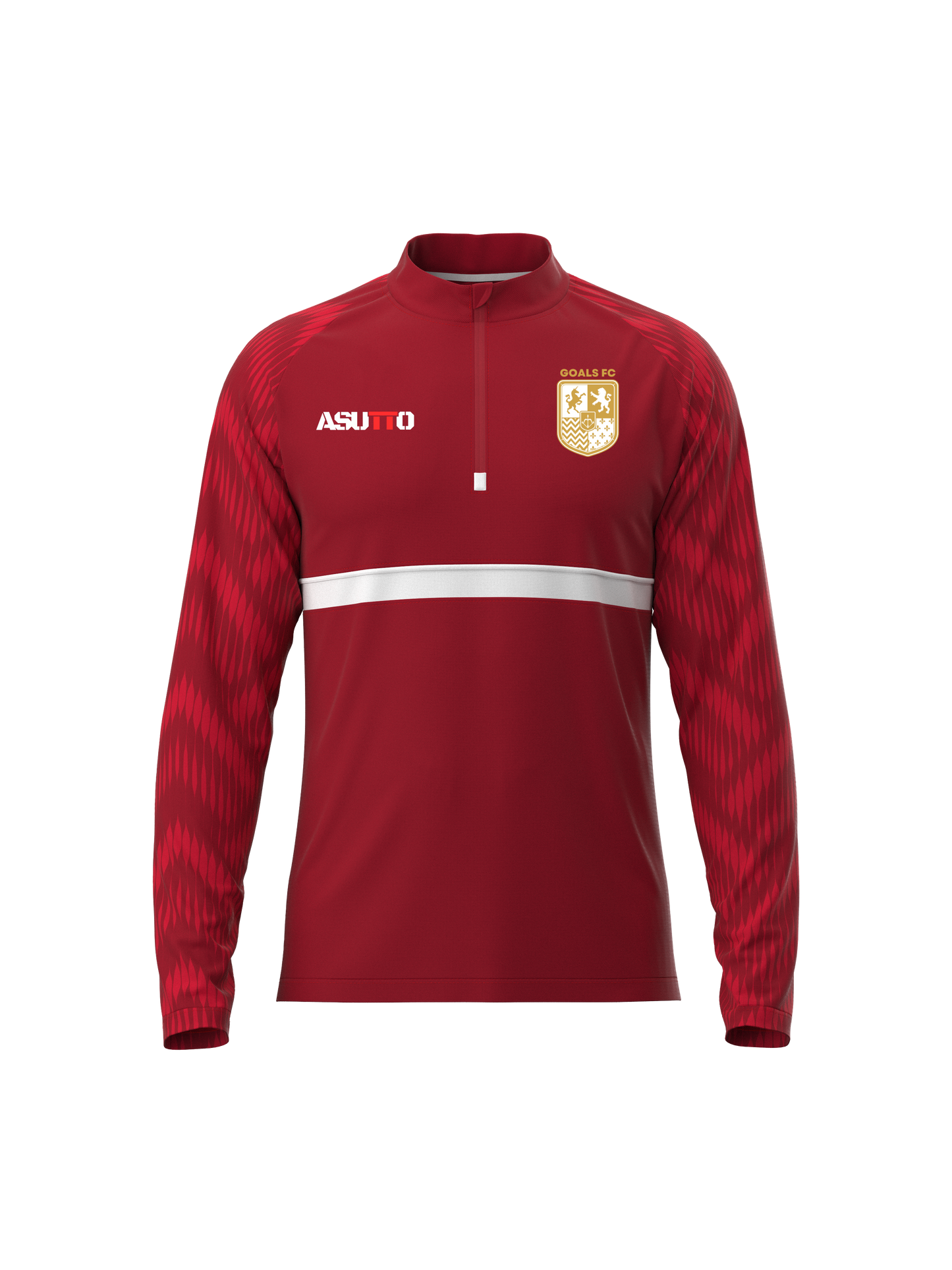 DNA ATHLETE Custom Team Quarter Zip Jumper – Personalized Name & Number, Premium Sportswear-ASTE56-43