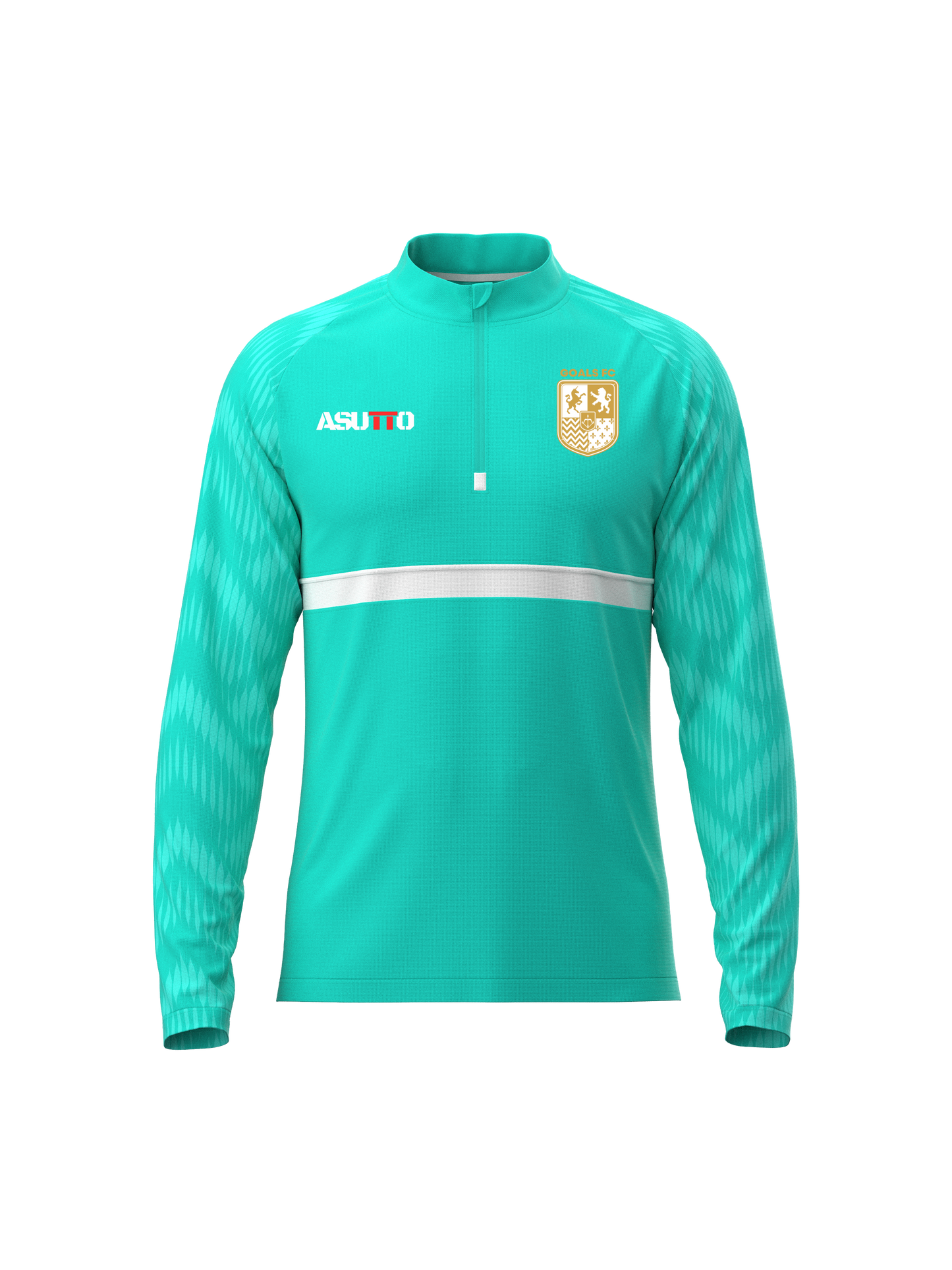 DNA ATHLETE Custom Team Quarter Zip Jumper – Personalized Name & Number, Premium Sportswear-ASTE56-44