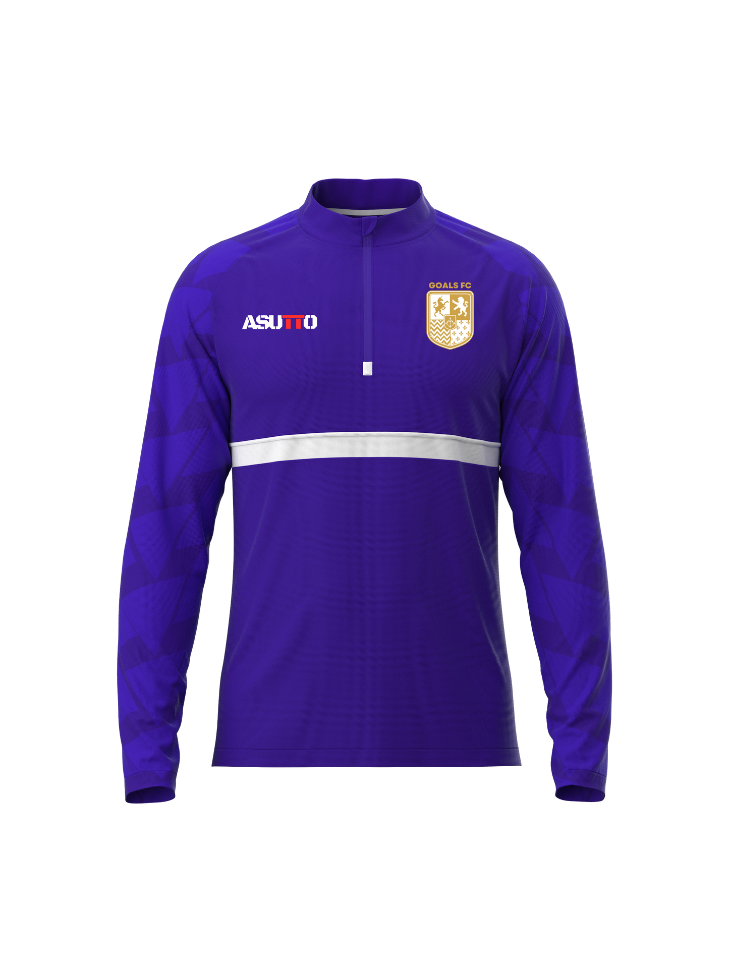 DNA ATHLETE Custom Team Quarter Zip Jumper – Personalized Name & Number, Premium Sportswear-ASTE56-47