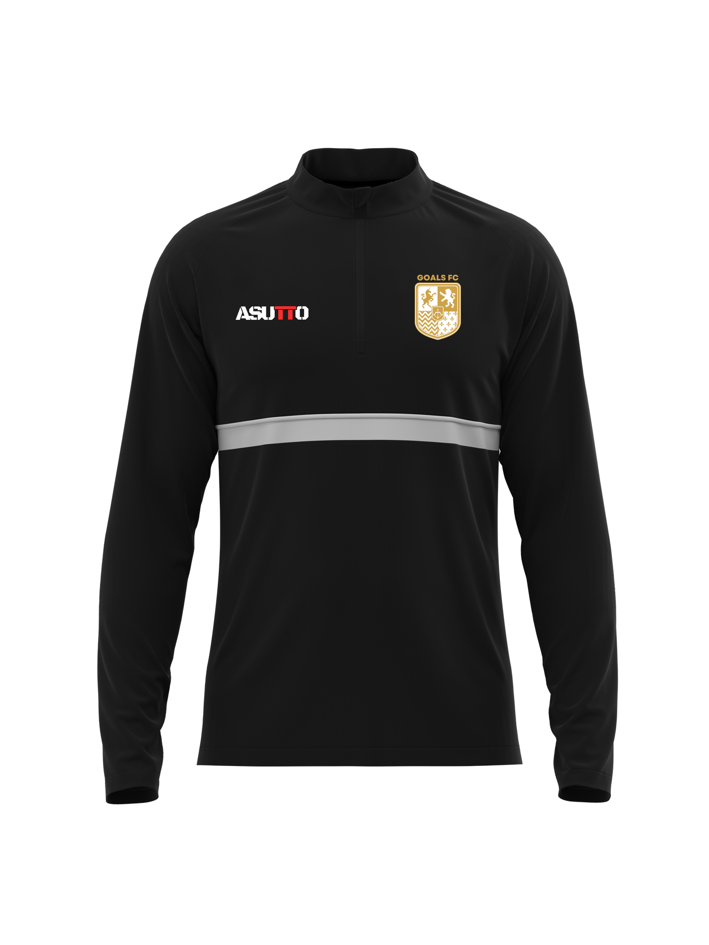 DNA ATHLETE Custom Team Quarter Zip Jumper – Personalized Name & Number, Premium Sportswear-ASTE56-4