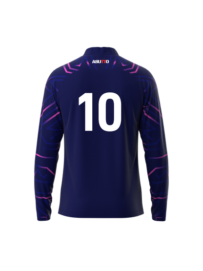 DNA ATHLETE Custom Team Quarter Zip Jumper – Personalized Name & Number, Premium Sportswear-ASTE56-51