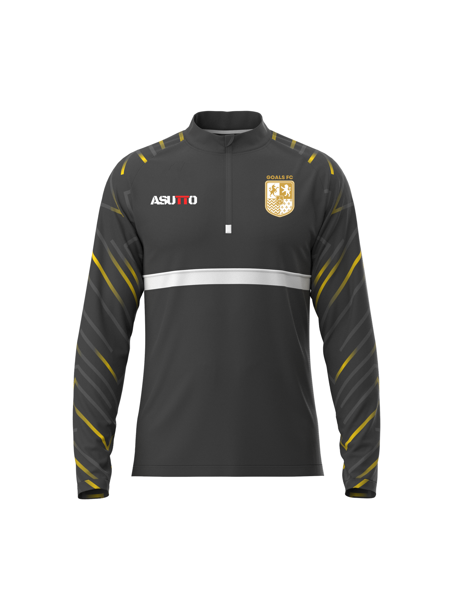 DNA ATHLETE Custom Team Quarter Zip Jumper – Personalized Name & Number, Premium Sportswear-ASTE56-52