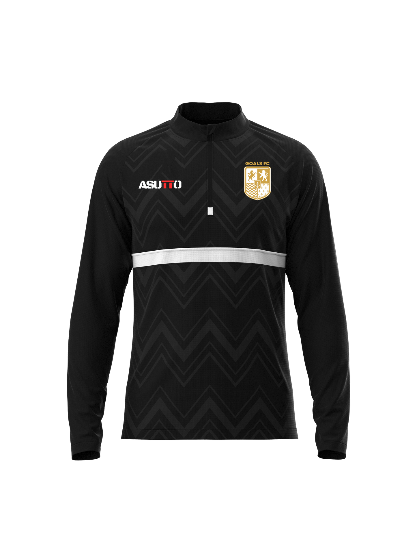 DNA ATHLETE Custom Team Quarter Zip Jumper – Personalized Name & Number, Premium Sportswear-ASTE56-57