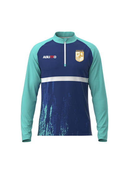 DNA ATHLETE Custom Team Quarter Zip Jumper – Personalized Name & Number, Premium Sportswear-ASTE56-5