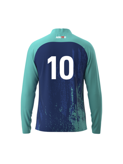 DNA ATHLETE Custom Team Quarter Zip Jumper – Personalized Name & Number, Premium Sportswear-ASTE56-5