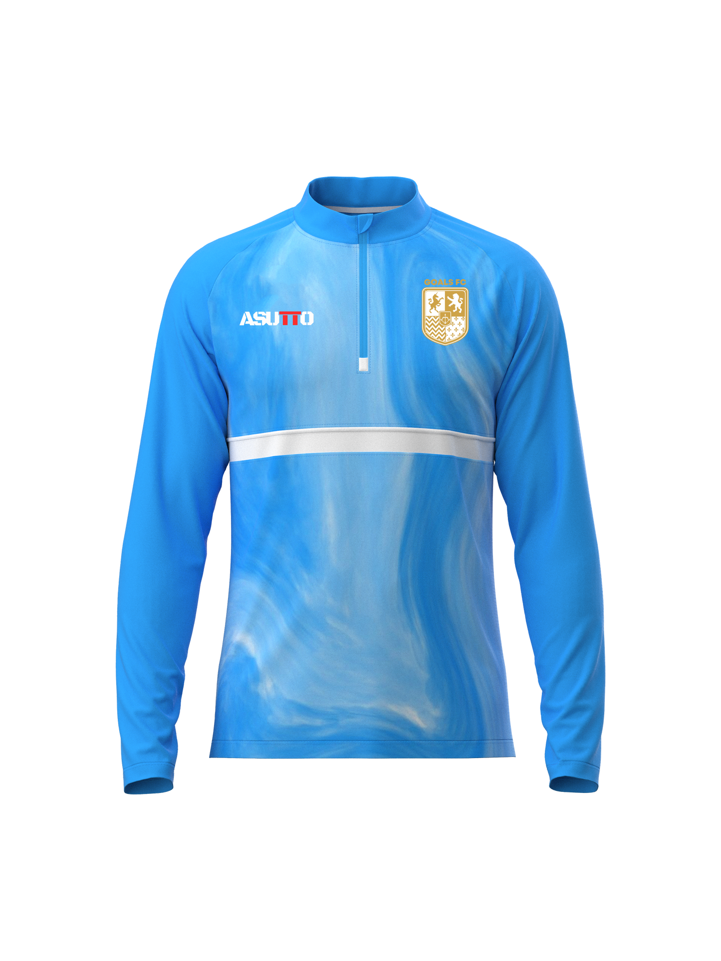 DNA ATHLETE Custom Team Quarter Zip Jumper – Personalized Name & Number, Premium Sportswear-ASTE56-63