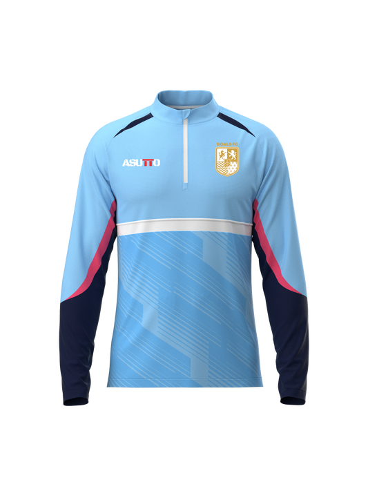 DNA ATHLETE Custom Team Quarter Zip Jumper – Personalized Name & Number, Premium Sportswear-ASTE56-8