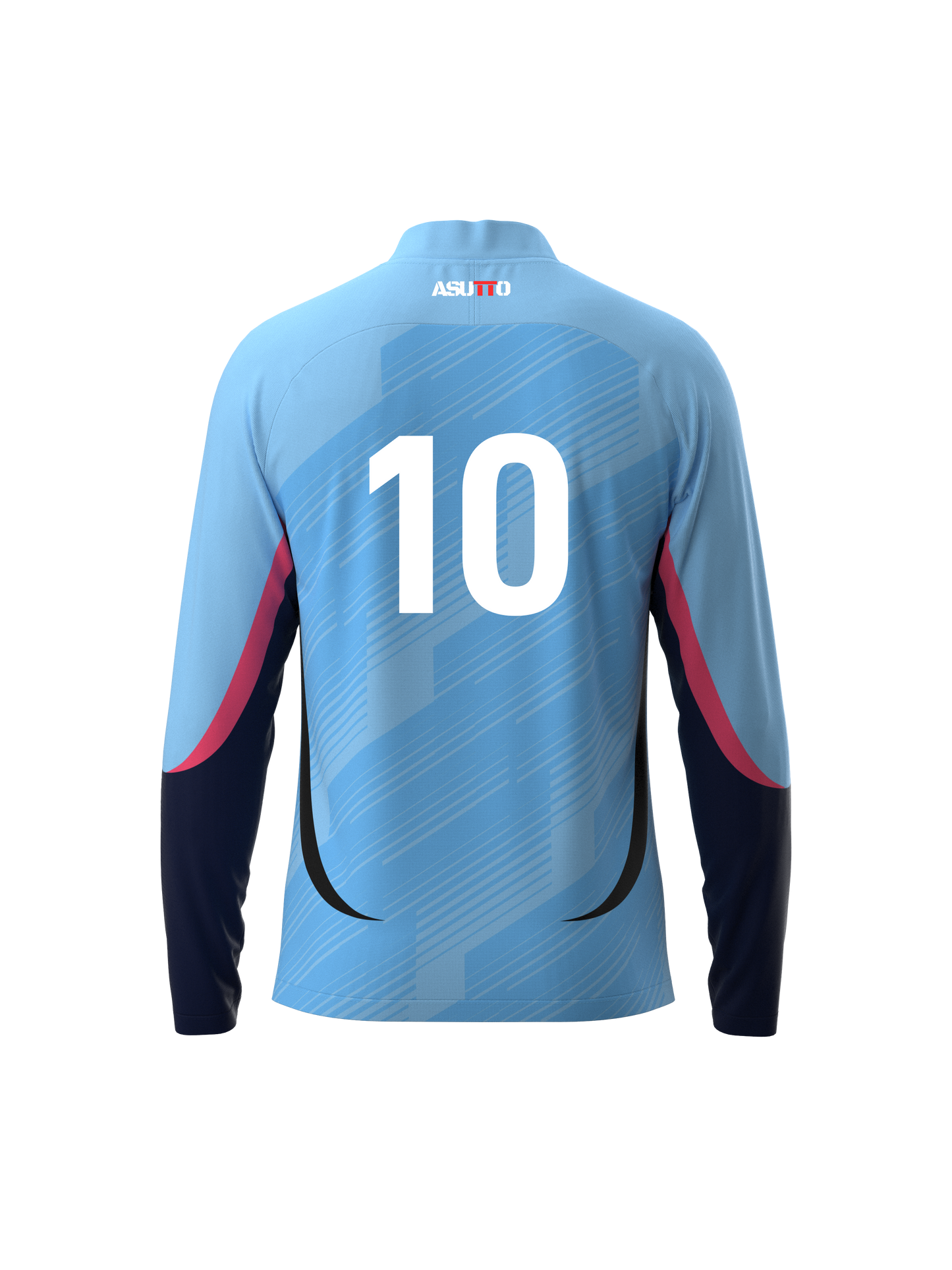 DNA ATHLETE Custom Team Quarter Zip Jumper – Personalized Name & Number, Premium Sportswear-ASTE56-8