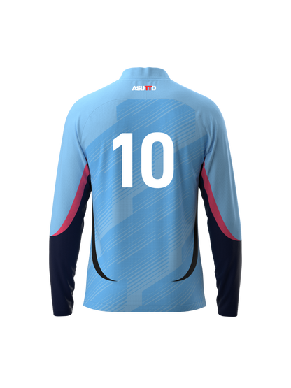 DNA ATHLETE Custom Team Quarter Zip Jumper – Personalized Name & Number, Premium Sportswear-ASTE56-8