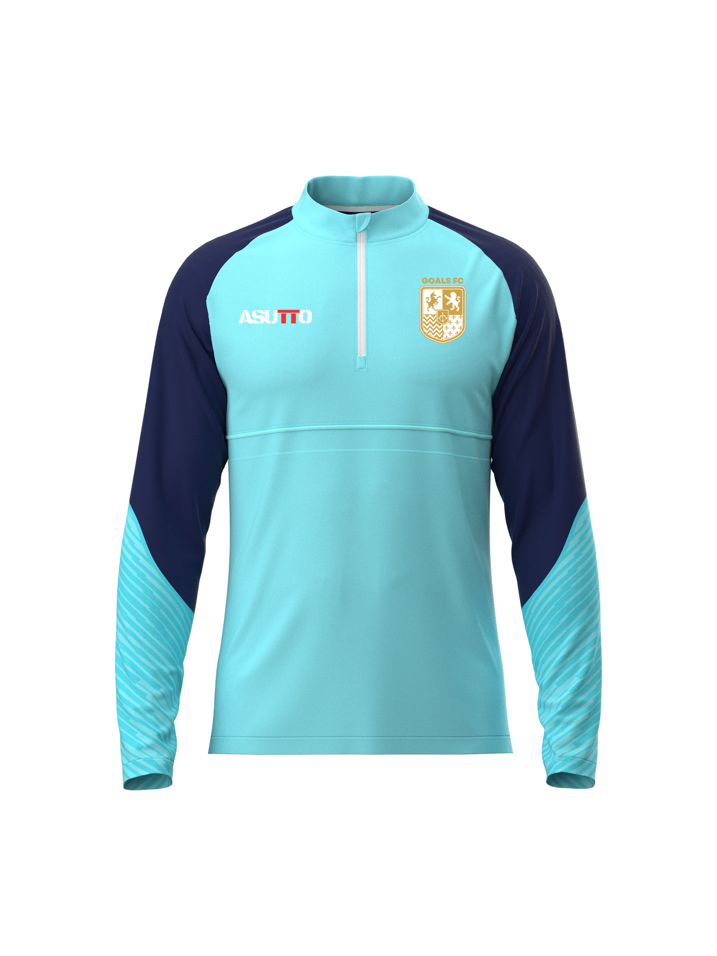 DNA ATHLETE Custom Team Quarter Zip Jumper – Personalized Name & Number, Premium Sportswear-ASTE56-9