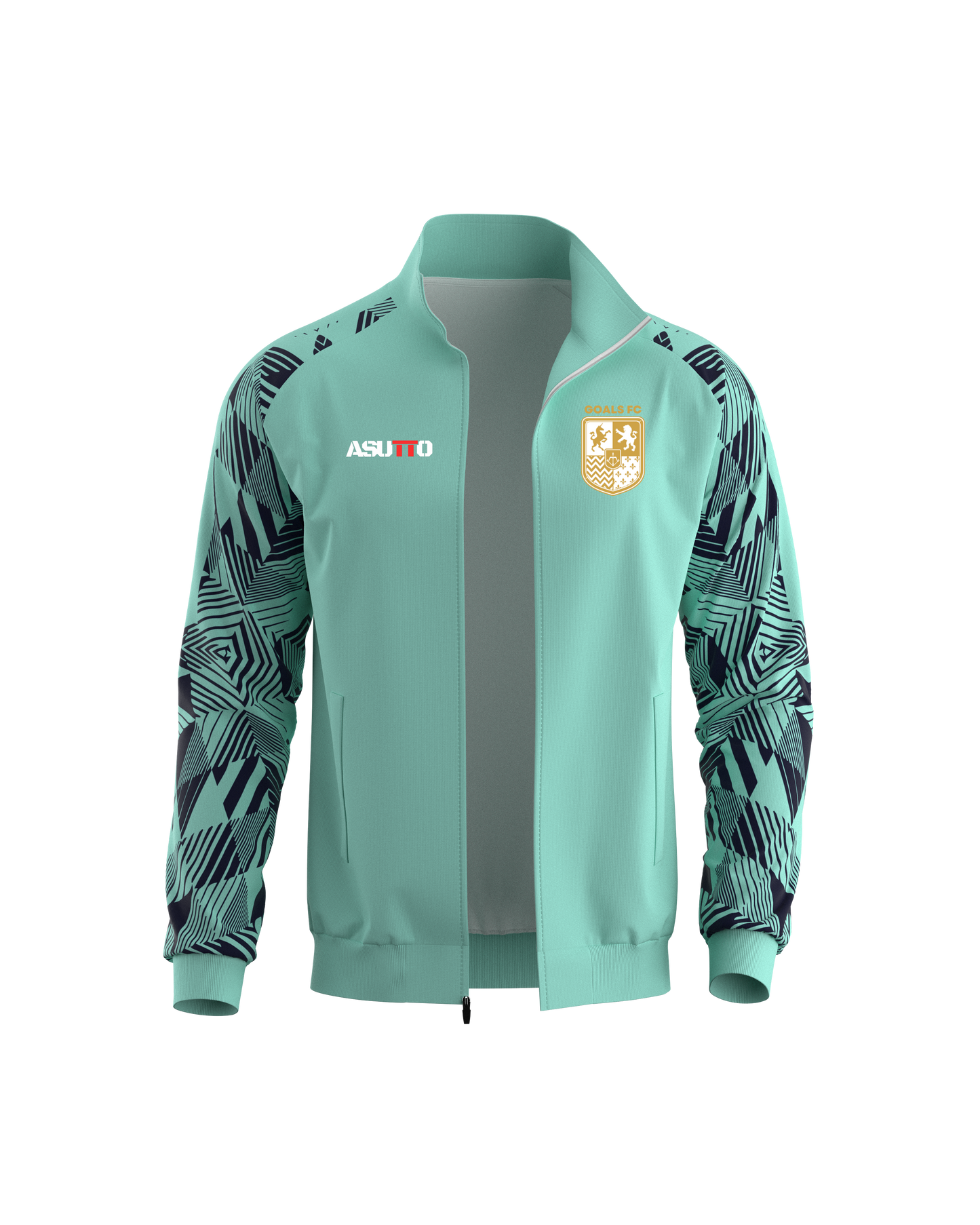 DNA ATHLETE Custom Team Jacket – Personalized Name & Number, Premium Sportswear-ASTJ84-10