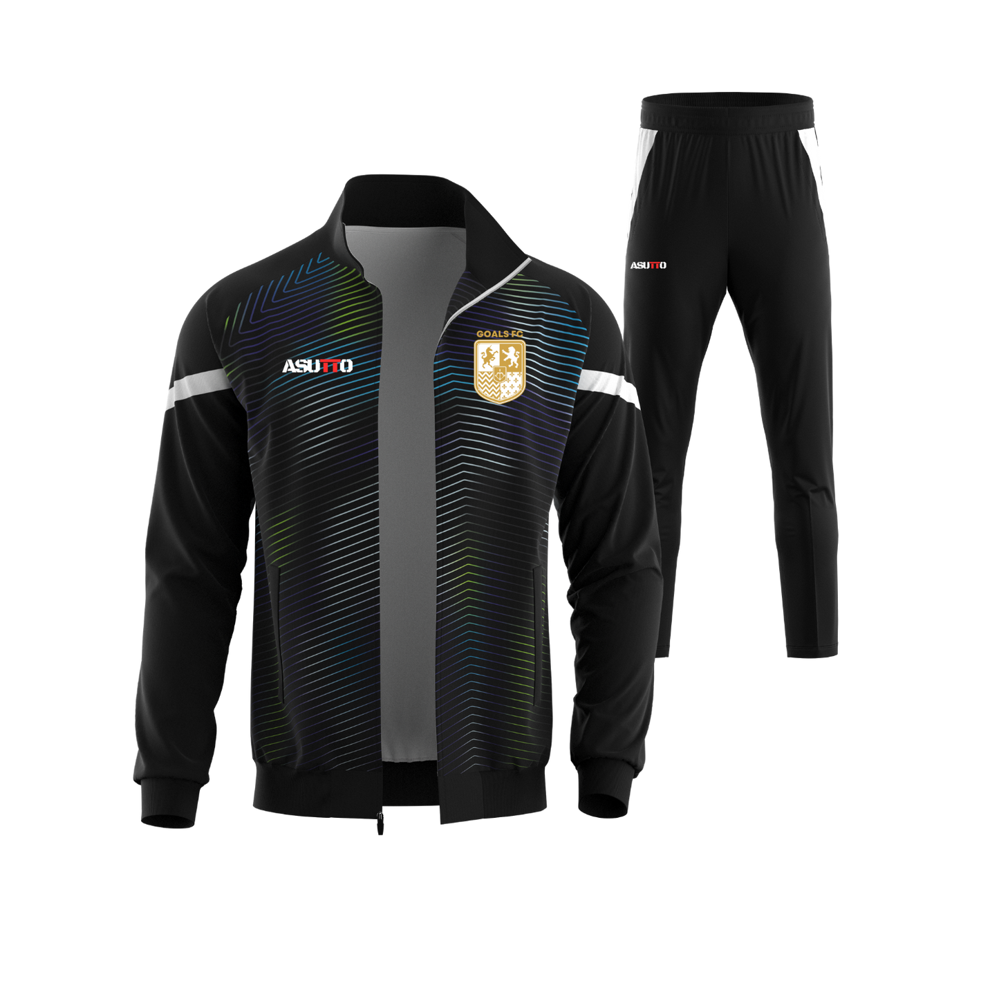 DNA ATHLETE Custom Team Jacket – Personalized Name & Number, Premium Sportswear-ASTJ84-13