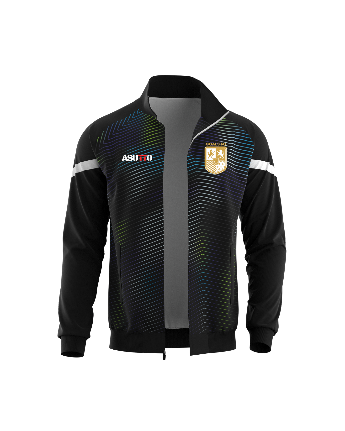 DNA ATHLETE Custom Team Jacket – Personalized Name & Number, Premium Sportswear-ASTJ84-13