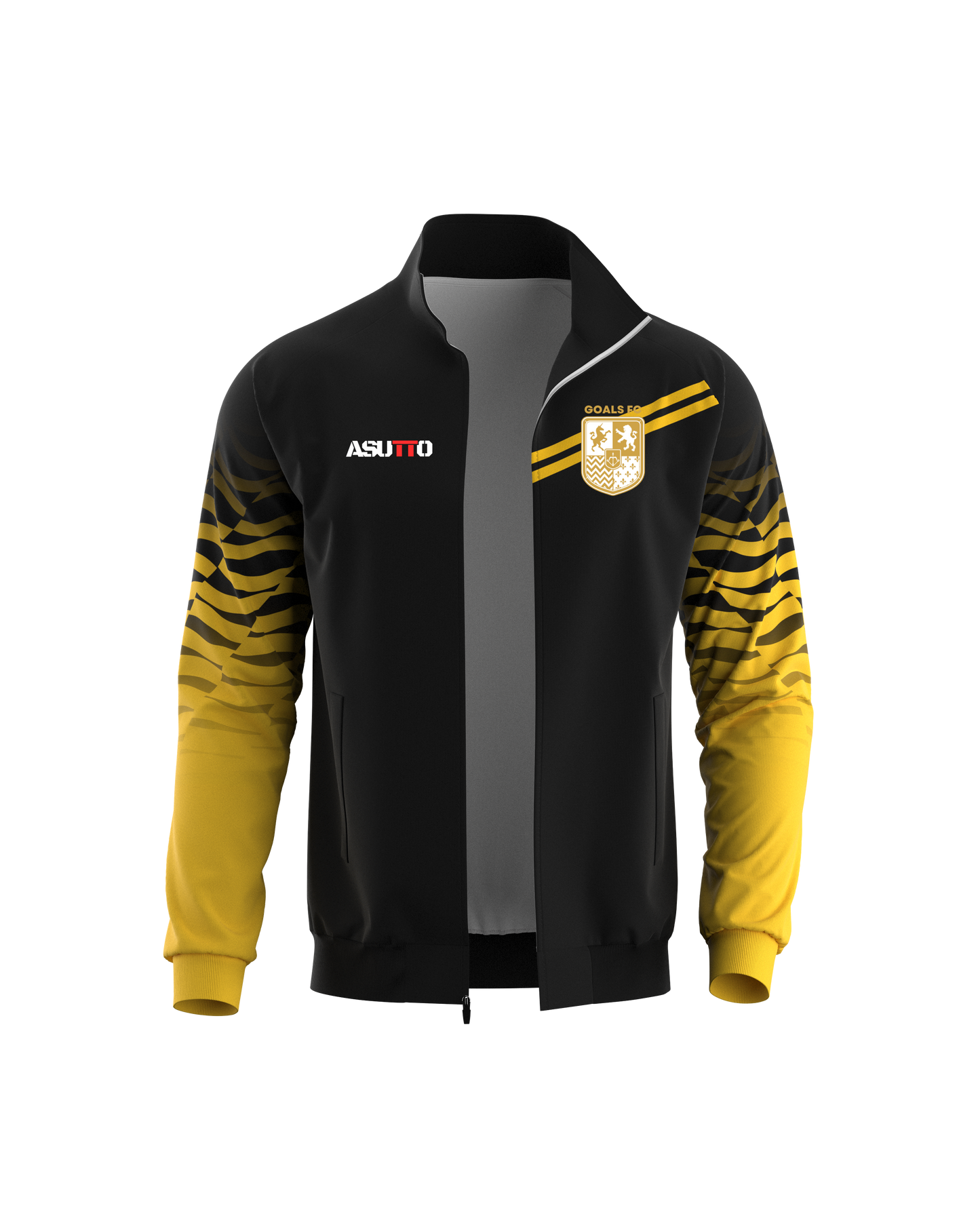 DNA ATHLETE Custom Team Jacket – Personalized Name & Number, Premium Sportswear-ASTJ84-14
