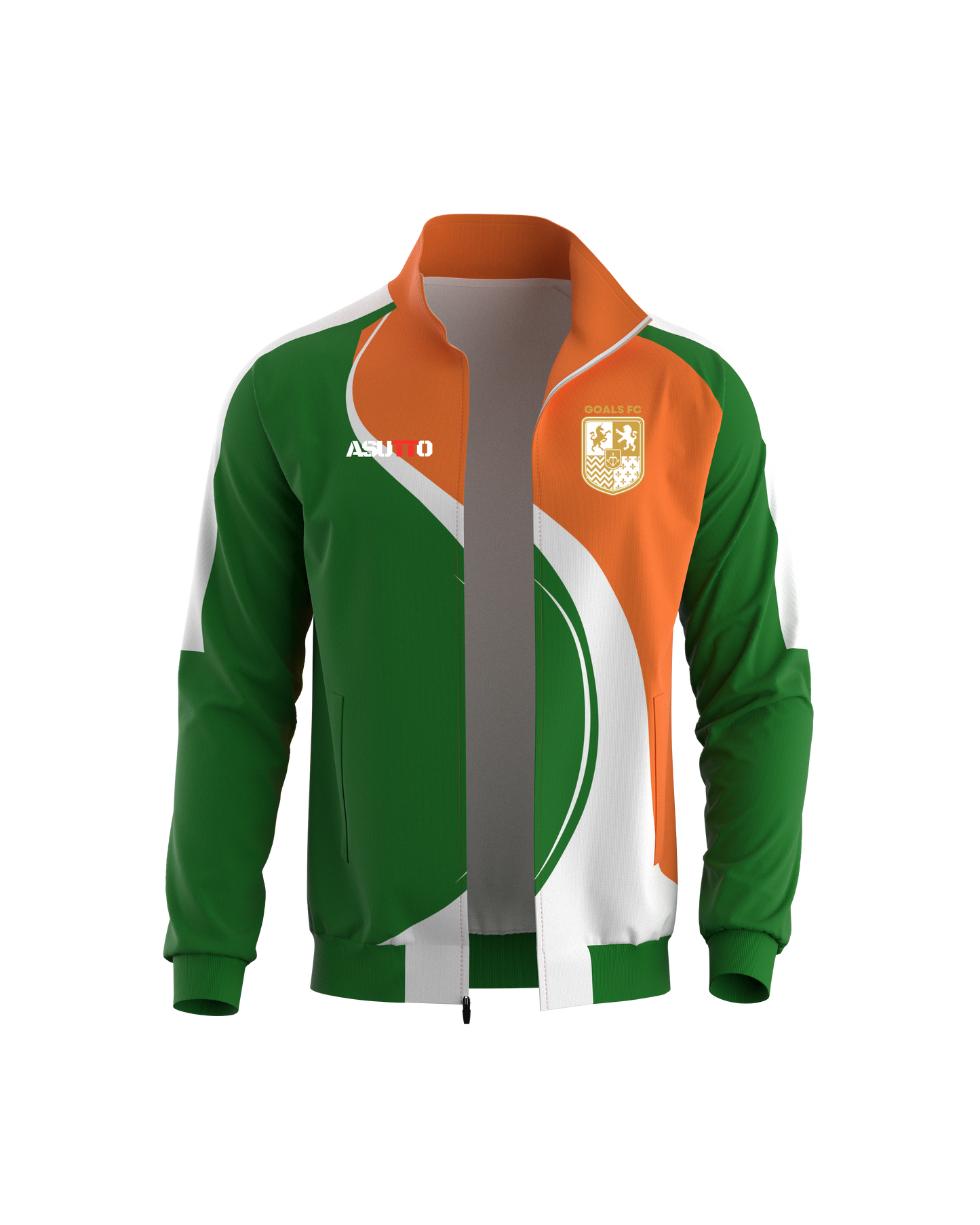 DNA ATHLETE Custom Team Jacket – Personalized Name & Number, Premium Sportswear-ASTJ84-24