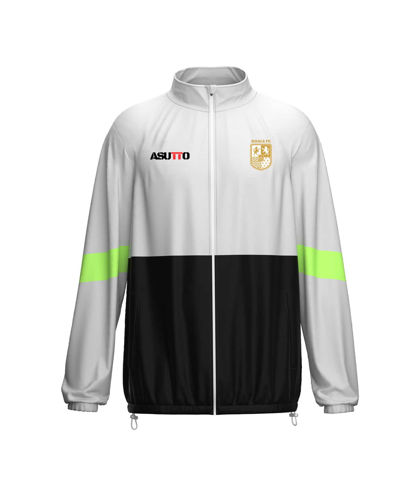DNA ATHLETE Custom Team Windbreaker – Personalized Name & Number, Premium Sportswear-ASTW102-1