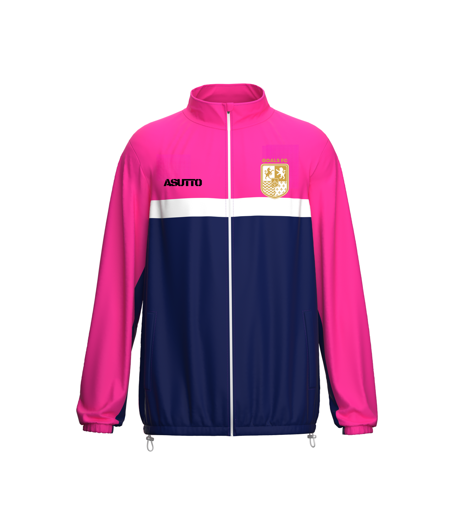 DNA ATHLETE Custom Team Windbreaker – Personalized Name & Number, Premium Sportswear-ASTW102-11