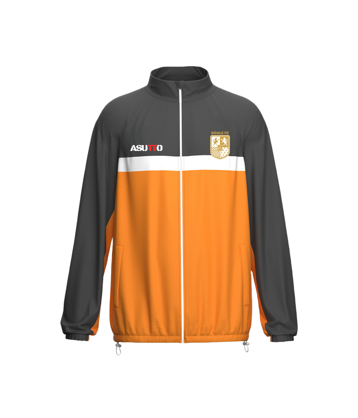 DNA ATHLETE Custom Team Windbreaker – Personalized Name & Number, Premium Sportswear-ASTW102-12