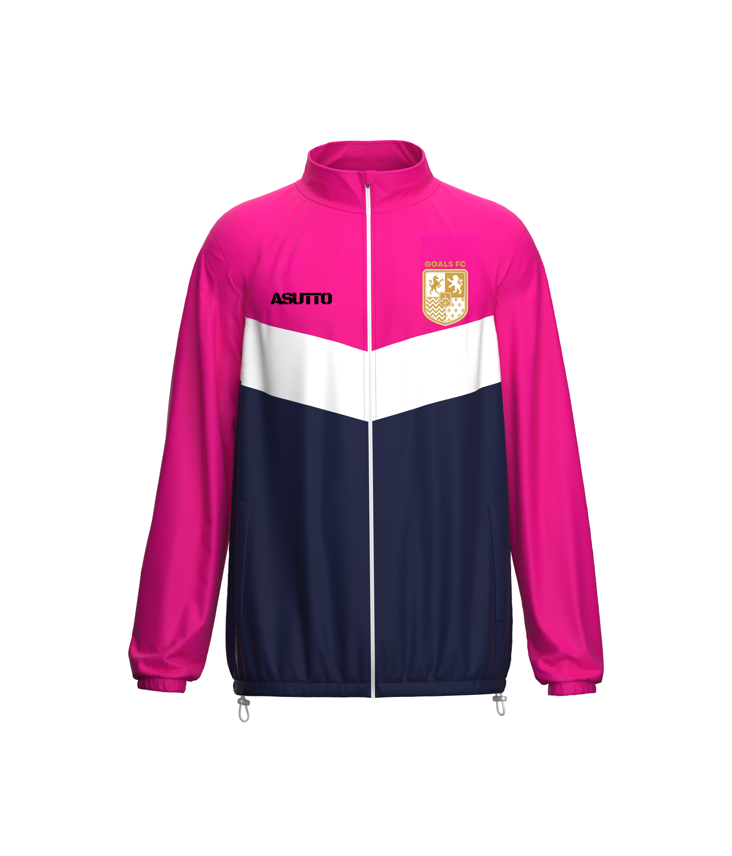 DNA ATHLETE Custom Team Windbreaker – Personalized Name & Number, Premium Sportswear-ASTW102-16