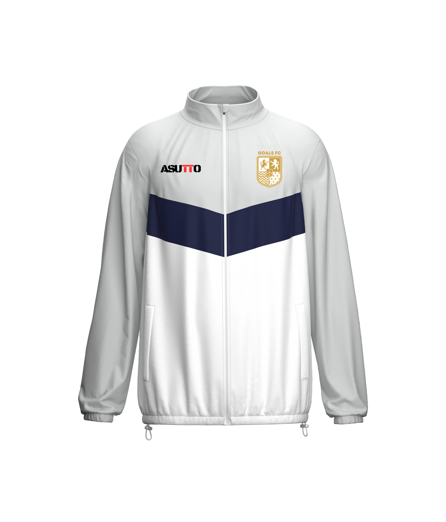 DNA ATHLETE Custom Team Windbreaker – Personalized Name & Number, Premium Sportswear-ASTW102-17