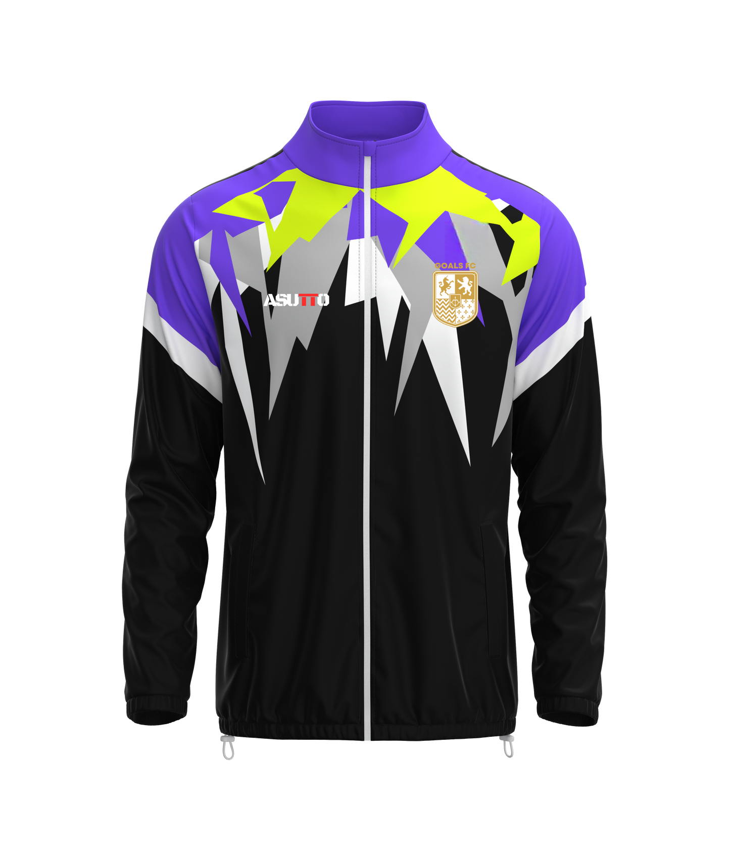 DNA ATHLETE Custom Team Windbreaker – Personalized Name & Number, Premium Sportswear-ASTW102-22