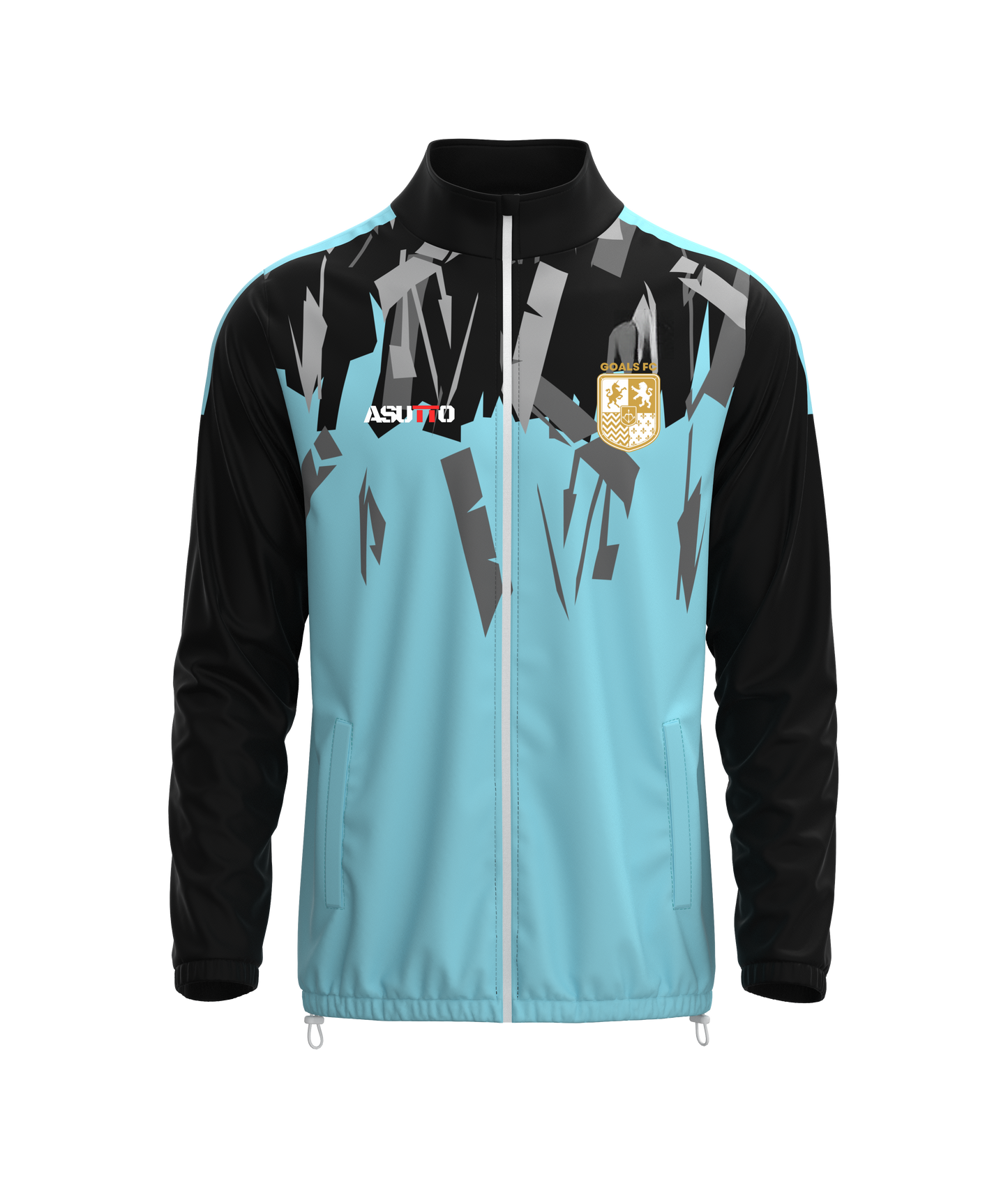 DNA ATHLETE Custom Team Windbreaker – Personalized Name & Number, Premium Sportswear-ASTW102-25