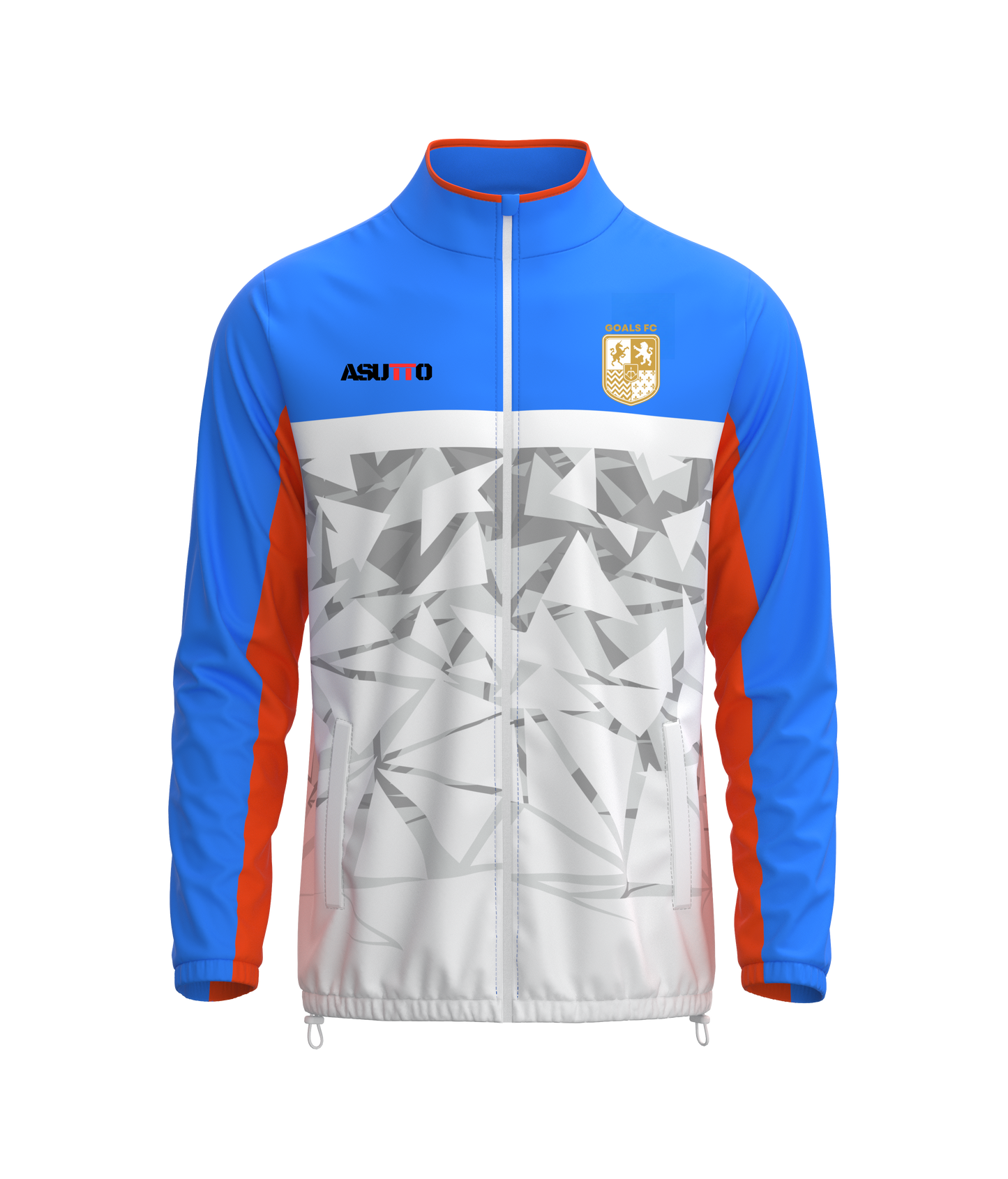 DNA ATHLETE Custom Team Windbreaker – Personalized Name & Number, Premium Sportswear-ASTW102-29