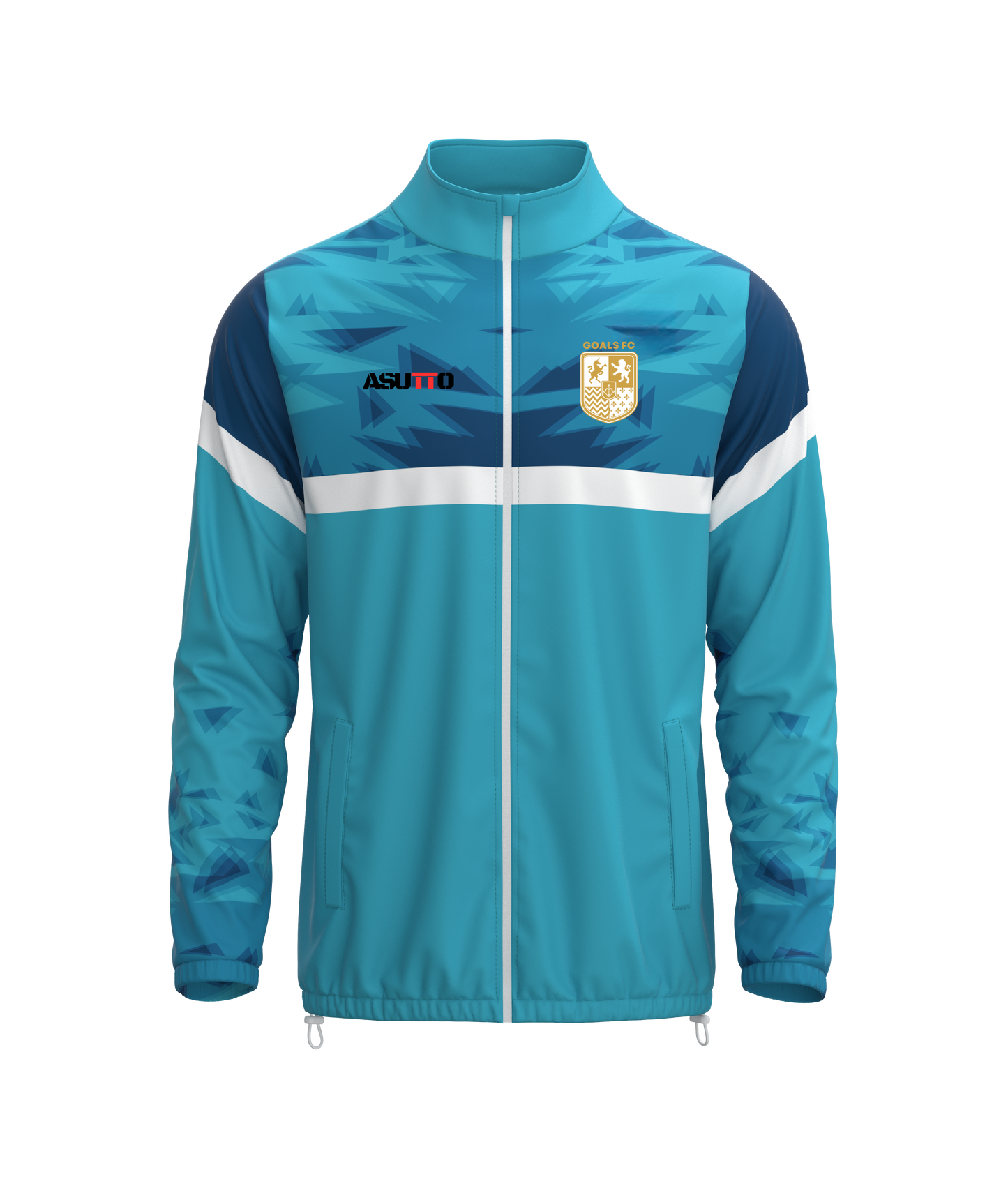 DNA ATHLETE Custom Team Windbreaker – Personalized Name & Number, Premium Sportswear-ASTW102-30