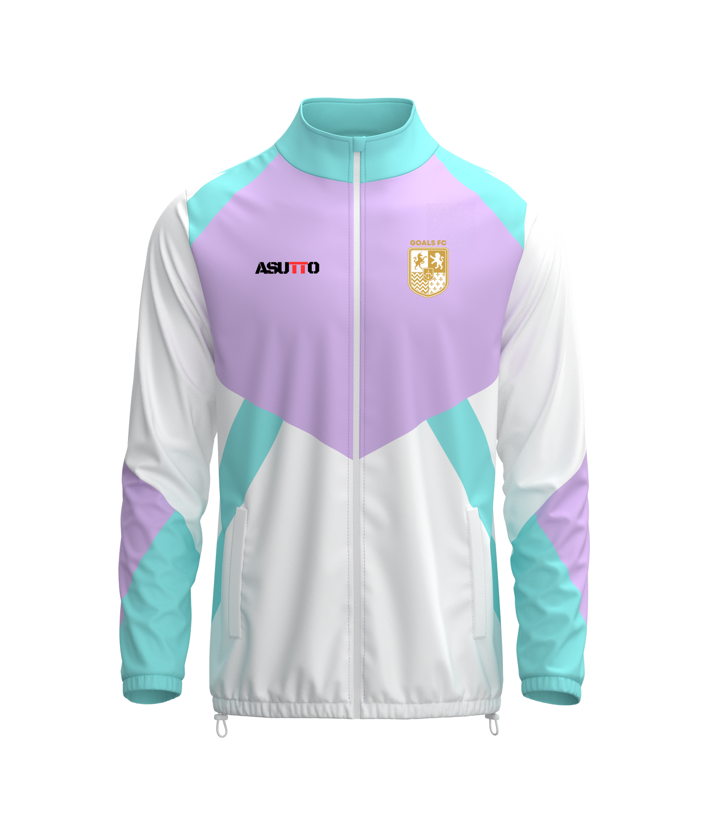 DNA ATHLETE Custom Team Windbreaker – Personalized Name & Number, Premium Sportswear-ASTW102-35