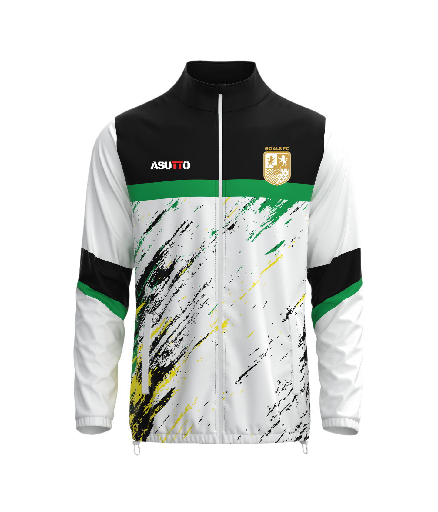 DNA ATHLETE Custom Team Windbreaker – Personalized Name & Number, Premium Sportswear-ASTW102-37