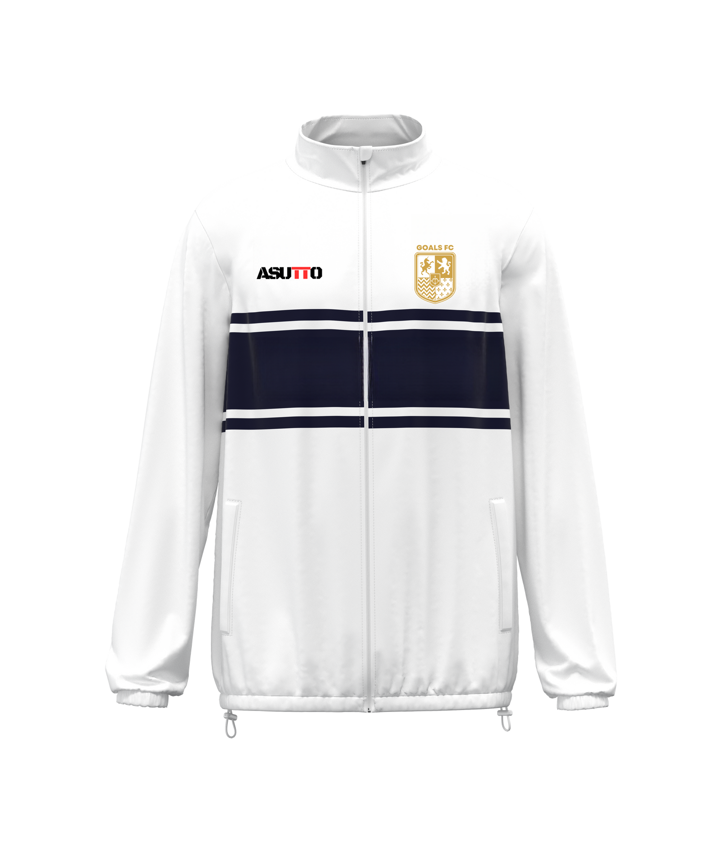 DNA ATHLETE Custom Team Windbreaker – Personalized Name & Number, Premium Sportswear-ASTW102-7